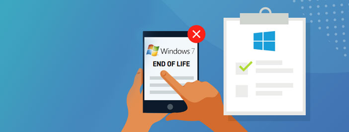 Illustrated picture of person holding an ipad